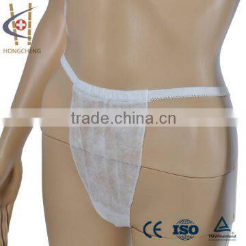 Disposable nonwoven cheap sexy short t-back panties