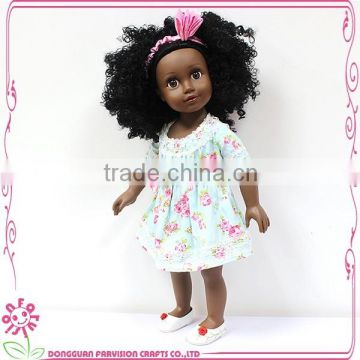 Best Quality Black Doll For Kids 18 Inch Doll Manufacturer China