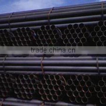 BS1139 en39 black welded scaffolding pipe for cuplock and base jack and prop and frame system