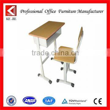 Folding study chair and table/Student desk and chair,classroom furniture