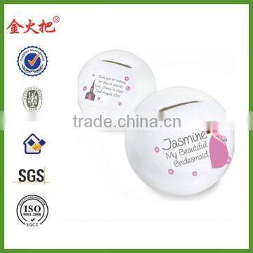Jinhuoba Resin Novelty Gas Cylinder Tin Coin Bank photo-3