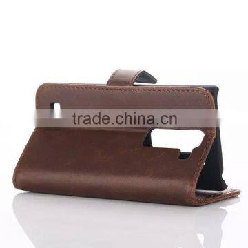 Chinese factory direct price pu leather case for LG Spirit with wallet