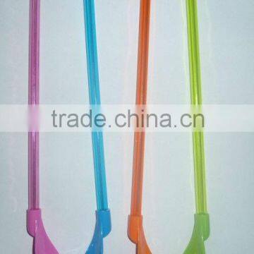 BPA free drinking straws, drinking straw with spoon