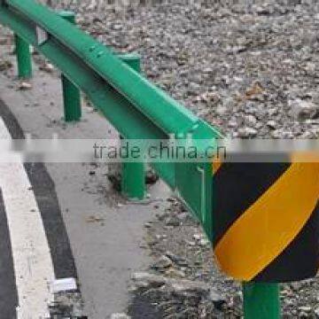 spraying plastic steel used steel terminals for thrie-beam crash barrier with low price