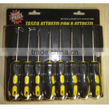 8 pcs pocket precision screwdriver set