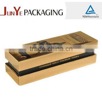 Handiness fancy different shaped cardboard wine gift boxes