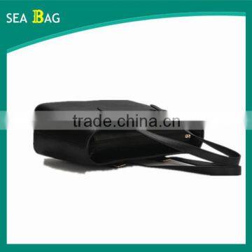 China Eurpean Style Simple Leather Designer Handbag Women Shoulder Bags photo-3