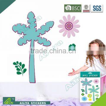 High quality New Arrive Fashion Design eco-friendly mirror decorative pvc 3d wall stickers