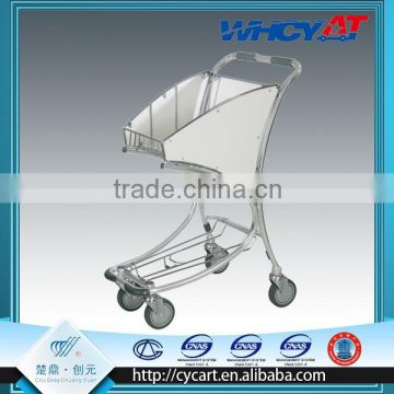 Stainless Steel Airside Luggage Trolley