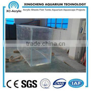 lucite/acrylic/PMMA fish tank for decorative