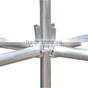 tube 48.3mm q235/q345 pipe steel material ringlock scaffolding system with best price