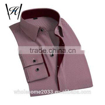 2016 new style floral stripes work male shirts