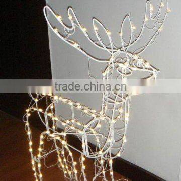 led reindeer motif light