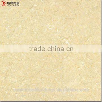 800x800 Golden polished tile double loading porcelain floor tiles, soluble salt price tile