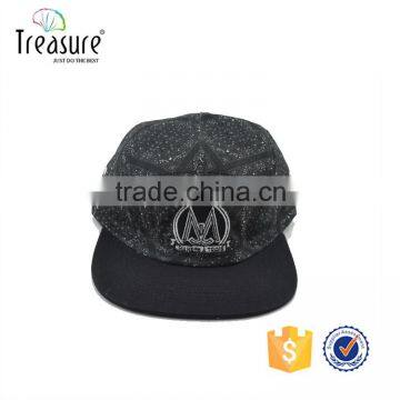 2016 Best Sale Hat Cool Design Fashion Black Camper Cap