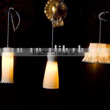 ceramic pendant light with high transparence