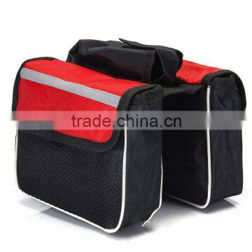 Custom Riding Bike Saddle Bag With Reflective Stripe photo-3