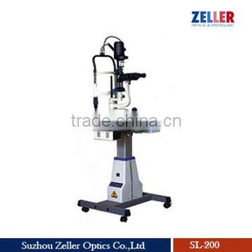 zeller slit lamp with table