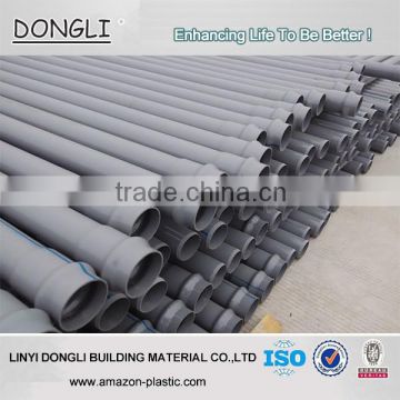 Supply low pressure rigid pvc pipe irrigation pipe pvc-u pipe