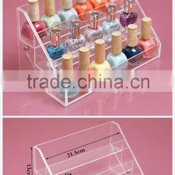 Acrylic Clear Nail Polish Storage Box Plastic Display Box for Nail Polish photo-5