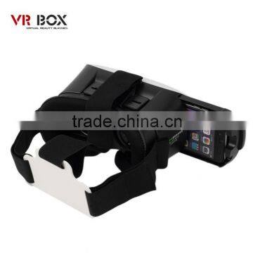 2016 Virtual Google Cardboard Vr Box 3d Video Glasses +gamepad Controller Vr Box 3d Video Glasses For 4.7-6.0 Mobile For Iphone photo-3
