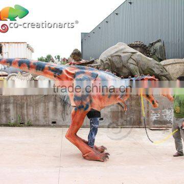 High simulation animatronic dinosaur puppet for show