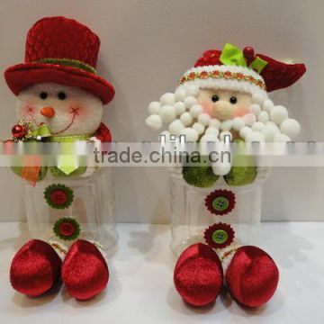 Candy jar/ Christmas candy jar/ Christmas santa jar/ Christmas gift