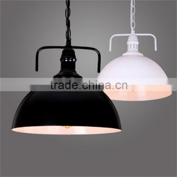 High Power E27 230V Larger Pendant Lamps Iron Black Creative Pendant Light