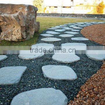 natural black tumbled stone floor slate outdoor steps