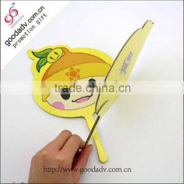 Beautiful marketing advertising specialty decorative paper fans