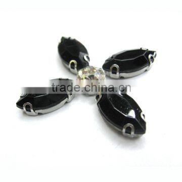 acrylic navette claw stone chunky montee shawl resin beads colorful garment claw sew on