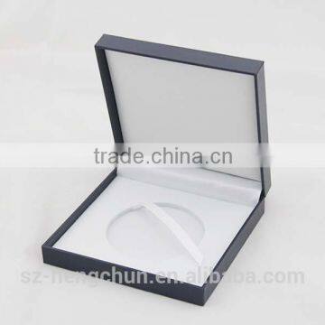 Simple and small plastic coin box medal box Shenzhen China supplier