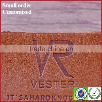 High Quality Woman Bags Genuine Leather Bag Patch Labels photo-4