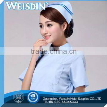 hospital uniform Guangzhou CVC fancy nightgowns for nursing