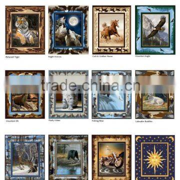 Stock Throw 100% Polyester Knit Print Throw photo-2