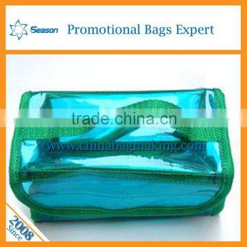 Transparent pvc back pack bag manufacturer water proof pvc bags zipper