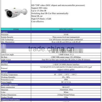 12 Mega Pixels Digital Video Camera Outlet Top 10Security Camera Best IP CCTV Camera YJS-C0625 photo-2