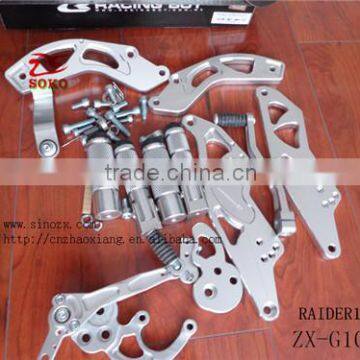 assemble motorcycle footrest/motorcycle tuning parts/motorcycle aluminum parts