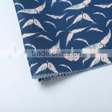 100% Printed Polyester Fabric pu Coating Waterproof Fabric photo-3
