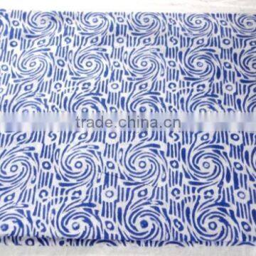 RTHCF-17 abstract Designer Export Quality Best fabric Wooden block printed cotton Indian Traditional manufacturer Suppliers