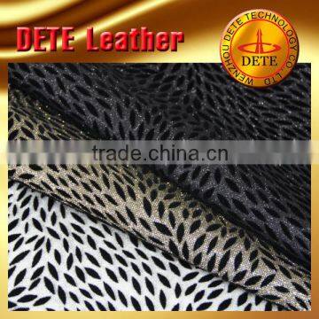 fashion Flocking material for furniture sofa covers leather