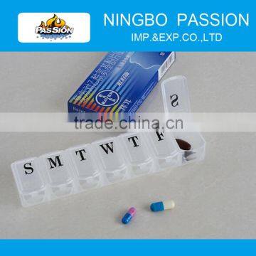 Plastic Pill Box / Plastic Medicine Boxes / 7- Day Pill Cases