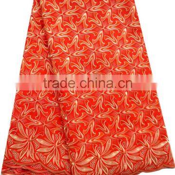 2016 Top Sale Fashion Heavy High Quality African Lace Fabric Swiss Voile Lace