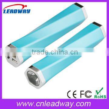 Marketing gift items 2600mah power bank charging for smart phones