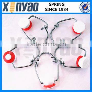 750ML Crystal glass bottle swing top cap