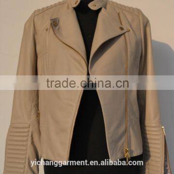 Women/Lady lamb leather jacket