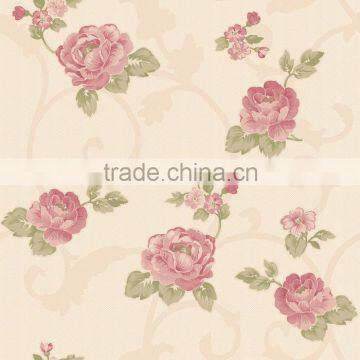 Hot Flower Design Interior 3d Wallpaper for Home Decoration photo-2