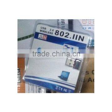 Factory Price 150Mbps 2.4GHz RTL8188 Chipset Mini Nano USB Wireless WiFi LAN Network Adapte Wi Fi 802.11n/g/b Realtek Chipset photo-5