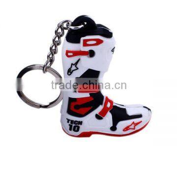 oem design soft silicone nail clipper keychain