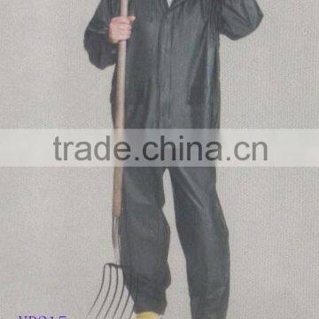 pvc rainsuit YD215 / fresh PVC coating raincoat / pvc rainwear